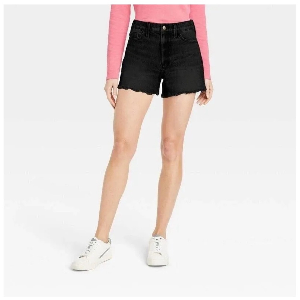 High Rise Denim Cut Off Shorts | Universal Thread